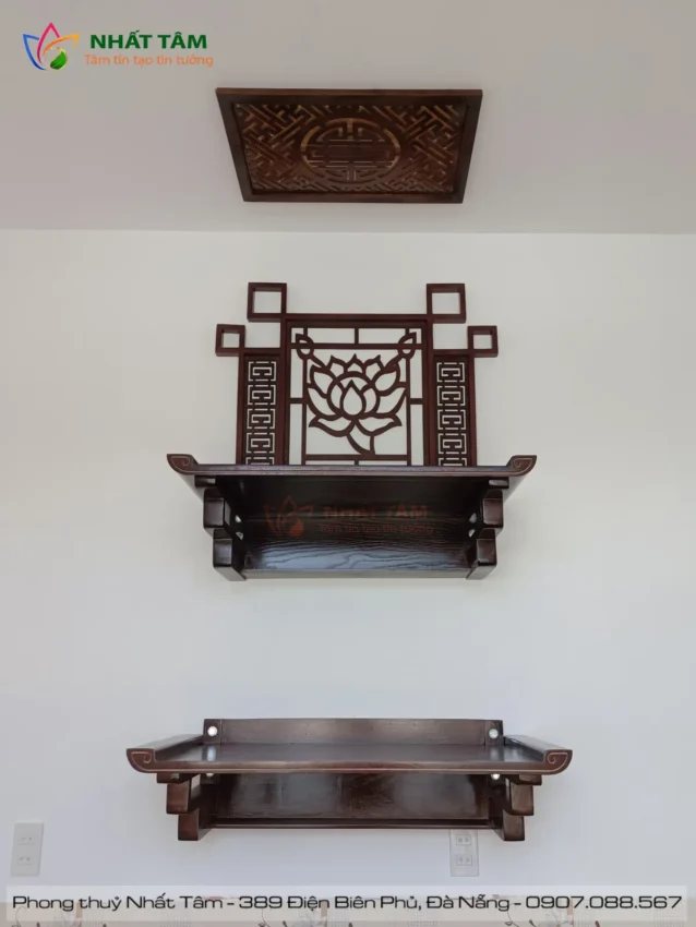 bàn thờ treo tường chung cư