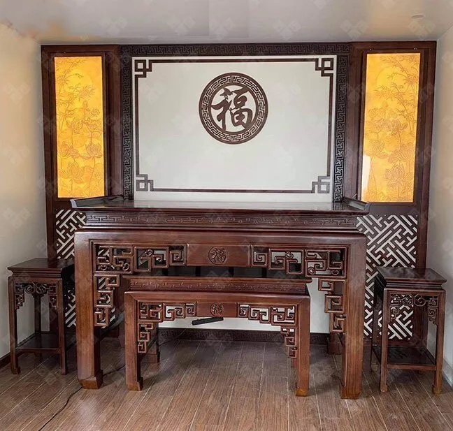 bàn thờ gỗ gụ đẹp