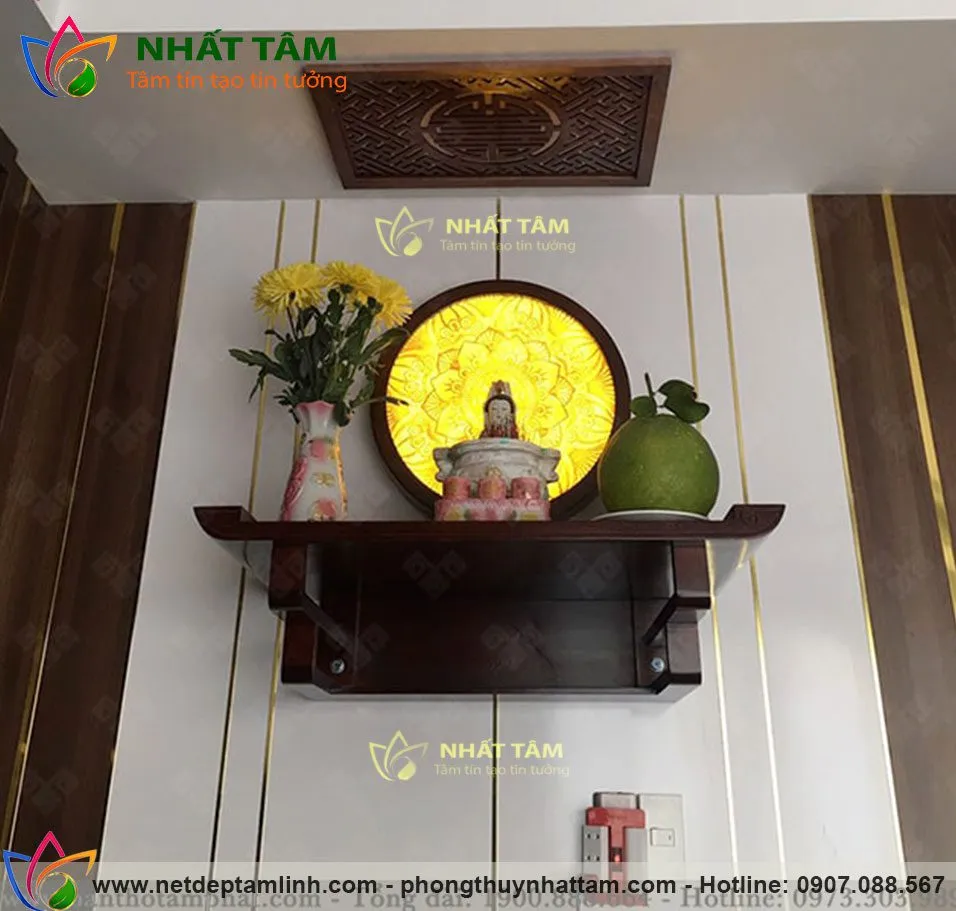 Tranh trúc chỉ mandala thờ phật