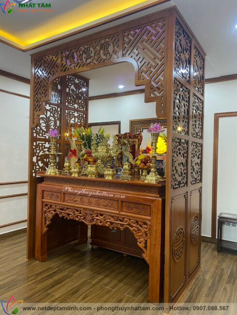 Cửa hàng bàn thờ Đà Nẵng - Tủ thờ - Thi công phòng thờ trọn gói