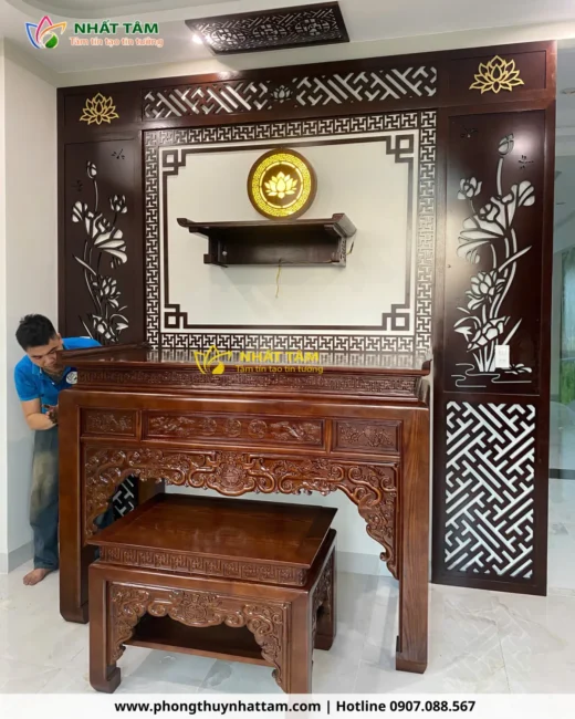 Cách lựa chọn bàn thờ gỗ đẹp và phù hợp
